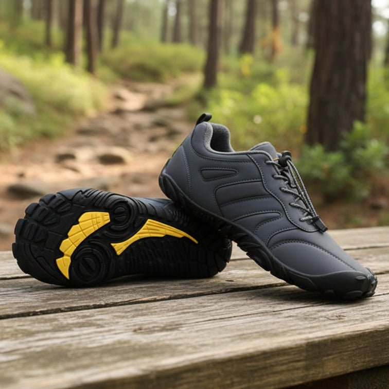 Men's Waterproof Barefoot Hiking Shoes with Plush Lining & Non-Slip Sole 1