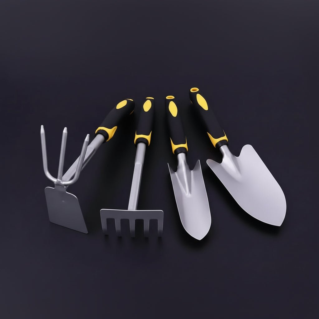 Versatile Gardening Tools Set - 4-Piece Dual-Purpose Hoe and Spade for Efficient Weeding and Planting 6