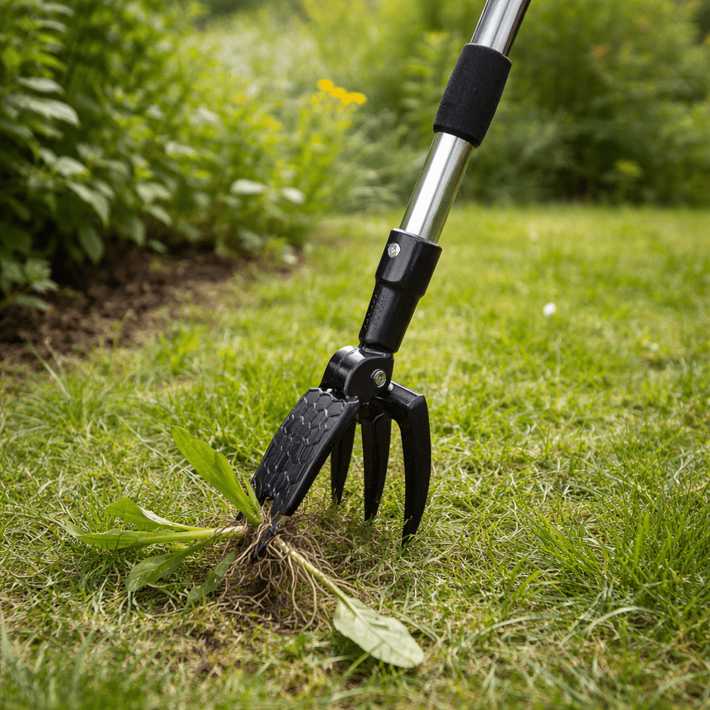 ROOTRIZE – Ergonomic Stand-Up Grass Pulling Tool for Easy Weeding