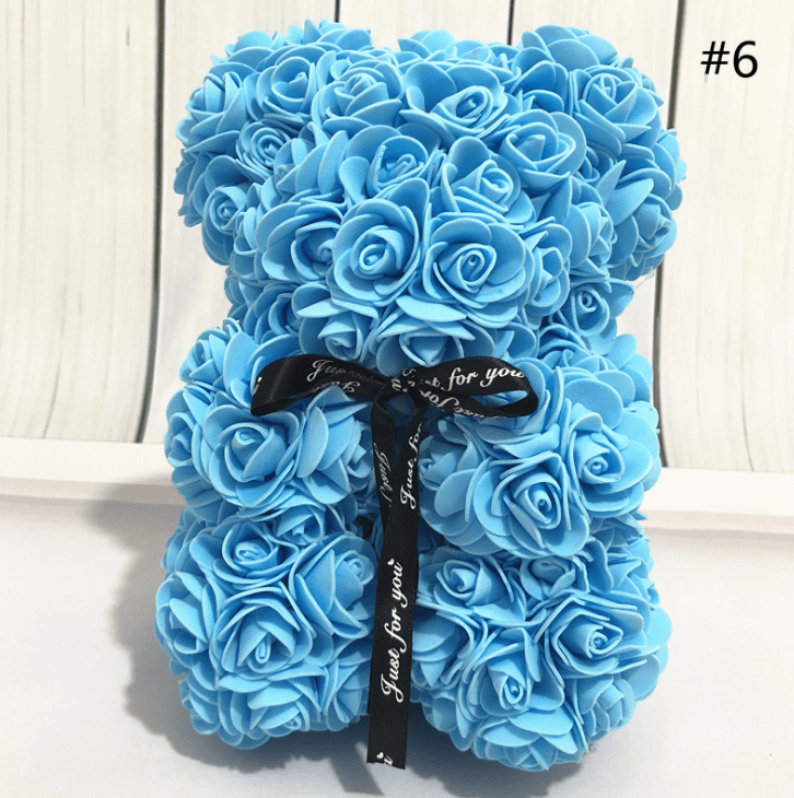 ROSÉLURE – Ours en rose éternelle pour occasions spéciales