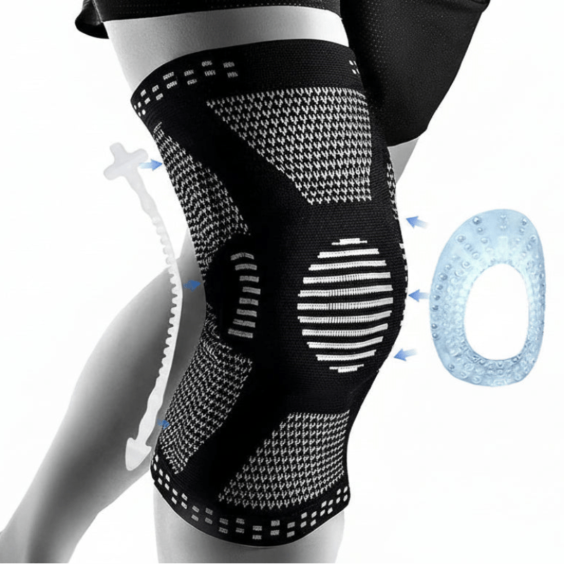 CUPROFLEX STABLE – Copper Knee Brace with Patella Gel Pad for Pain Relief Support 9