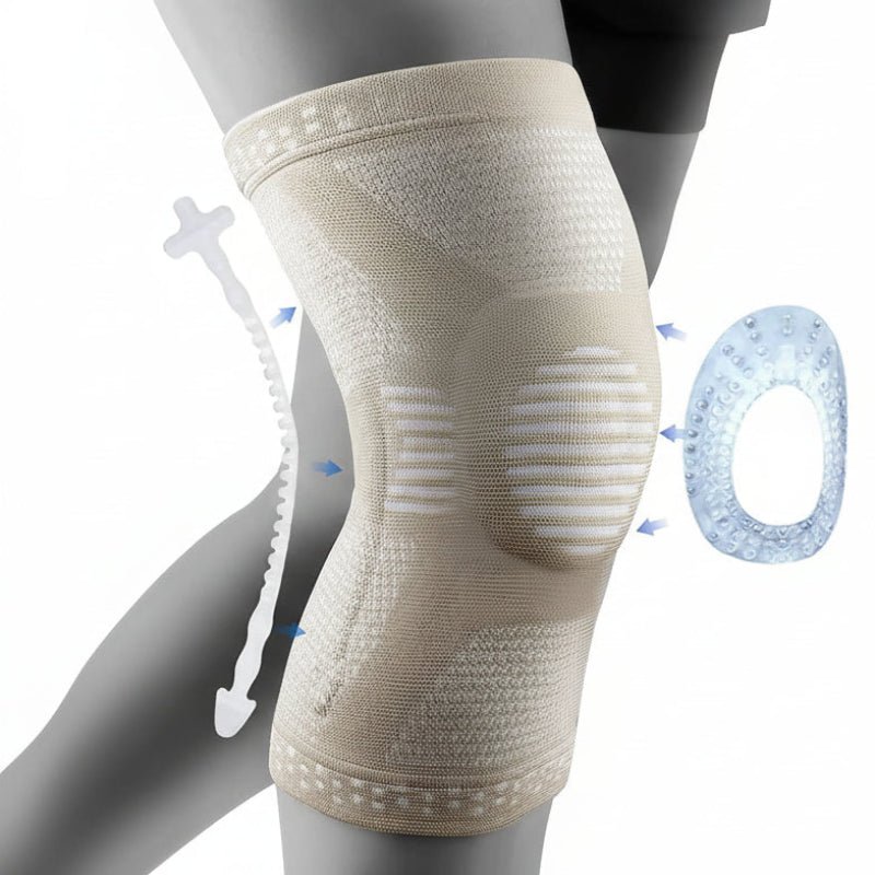CUPROFLEX STABLE – Copper Knee Brace with Patella Gel Pad for Pain Relief Support 10