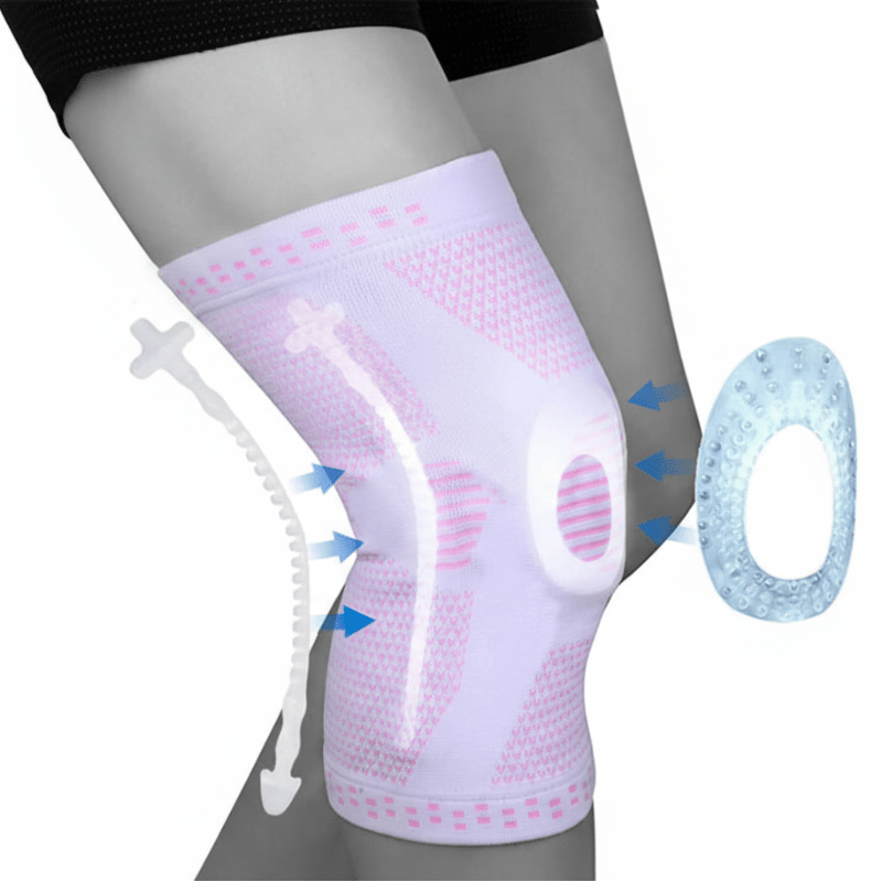 CUPROFLEX STABLE – Copper Knee Brace with Patella Gel Pad for Pain Relief Support 11