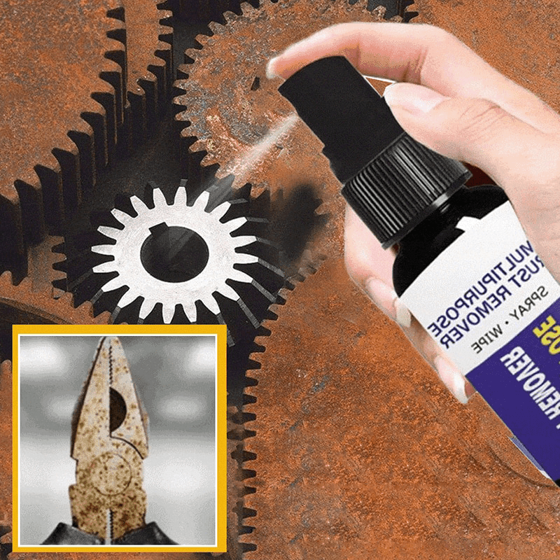 Multifunctional Rust Remover Spray - 100ml Clear Formula for Easy Rust Removal and Protection-6