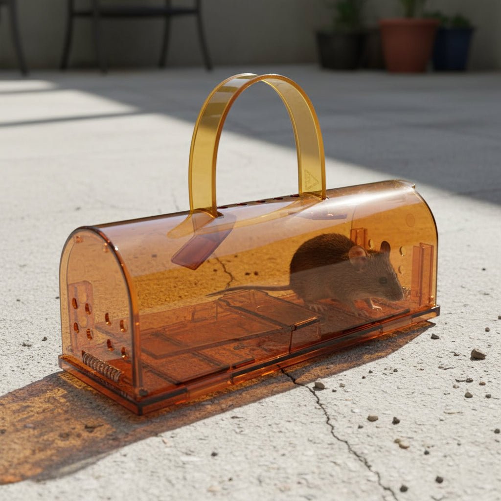 EcoGuard Reusable Mouse Trap - Durable Snap Traps for Mice Control 6