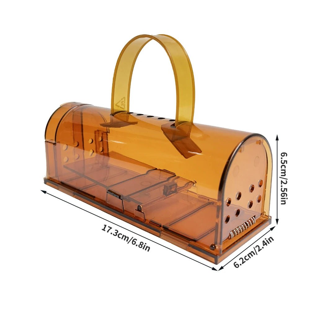 EcoGuard Reusable Mouse Trap - Durable Snap Traps for Mice Control 4