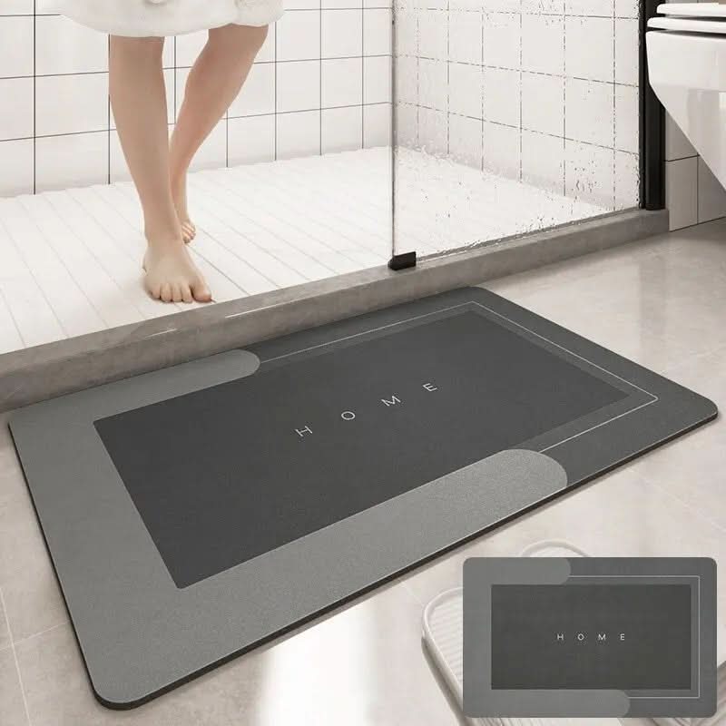 SafeTread – Tappetino da bagno antiscivolo ad asciugatura rapida per comfort e sicurezza