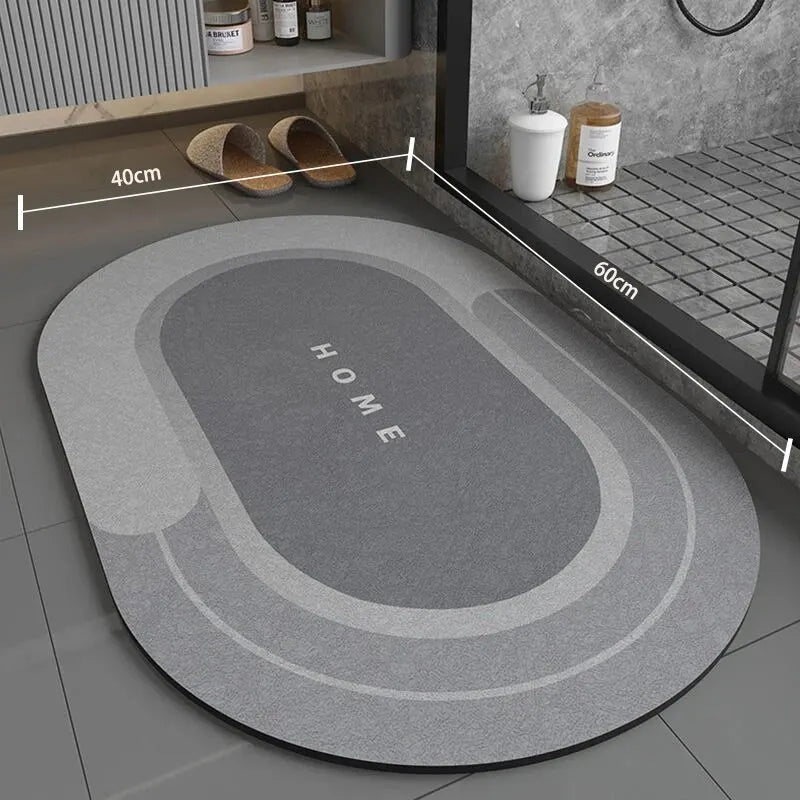 SafeTread – Quick-Drying Non-Slip Bathroom Mat for Comfort & Safety