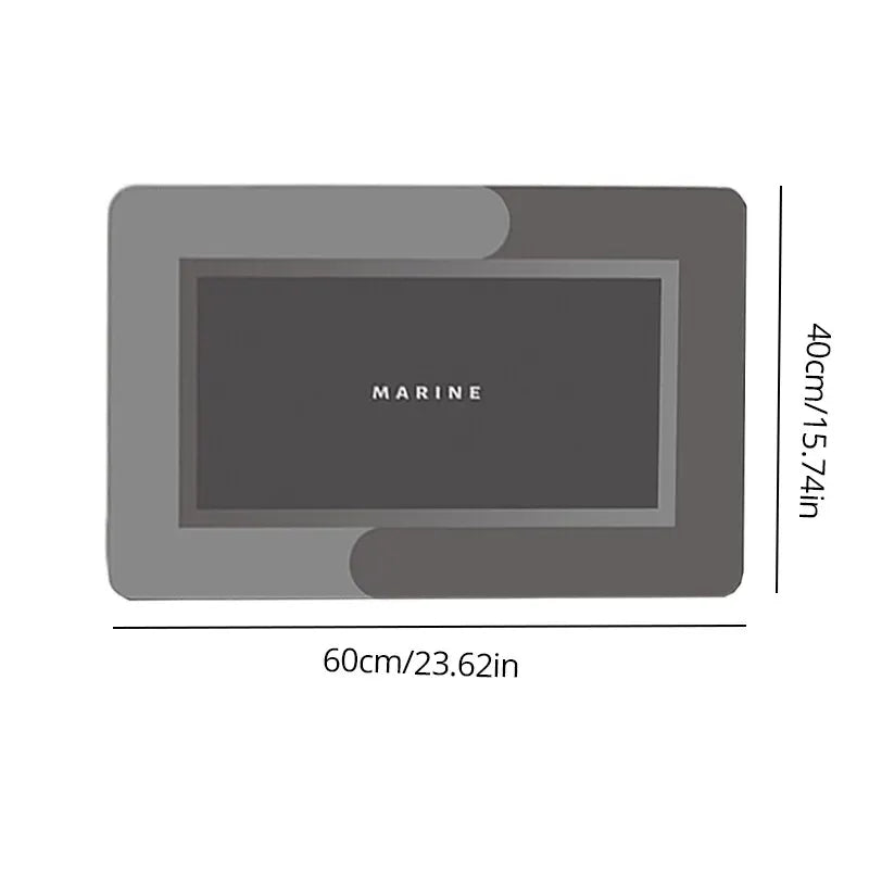 SafeTread – Schnell trocknende rutschfeste Badematte für Komfort und Sicherheit