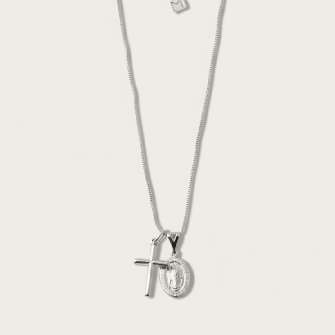 Saint's Light Gouden Zilveren Ketting