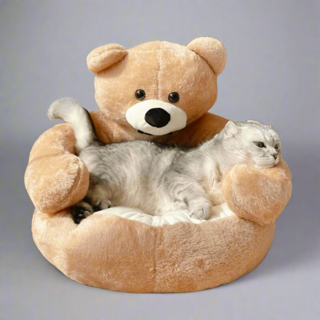  Samiya Cat Bed - cozy cat bed with a feeling of security and washable-1