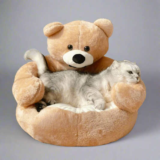  Samiya Cat Bed - cozy cat bed with a feeling of security and washable-1