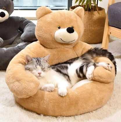  Samiya Cat Bed - cozy cat bed with a feeling of security and washable-6