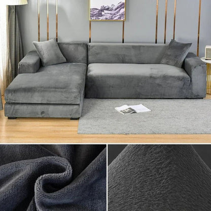 Samtlux Velvet poťah na pohovku – elegantné elastické prevedenie pre luxusné pohodlie a ochranu