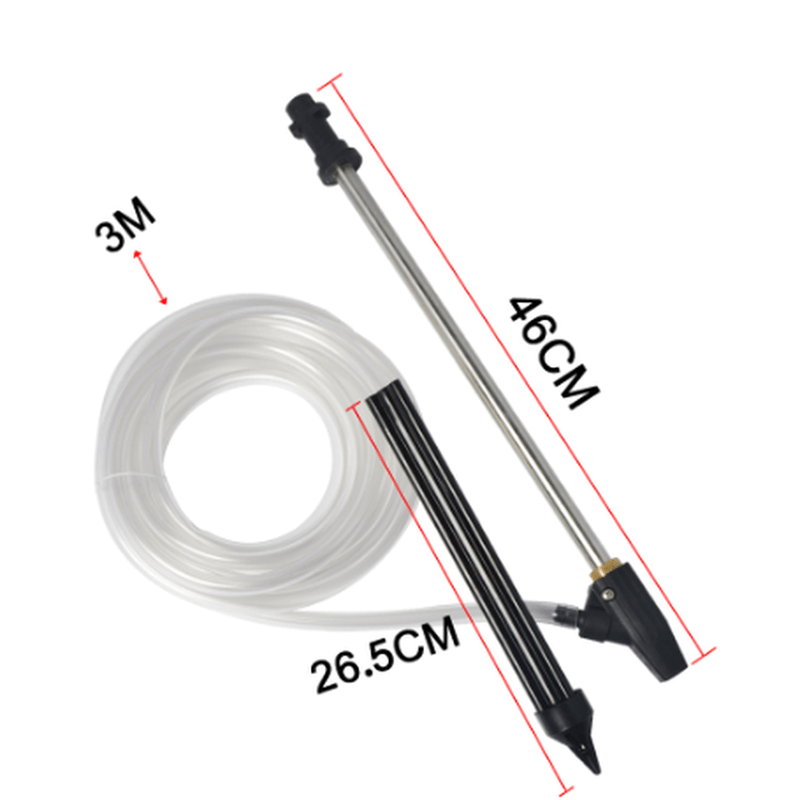 High-Pressure Cleaner Sandblasting Kit - Convert Cleaner to Powerful Sand Ray Tool, 180 Bar (2600 PSI) with 3m Hose-5