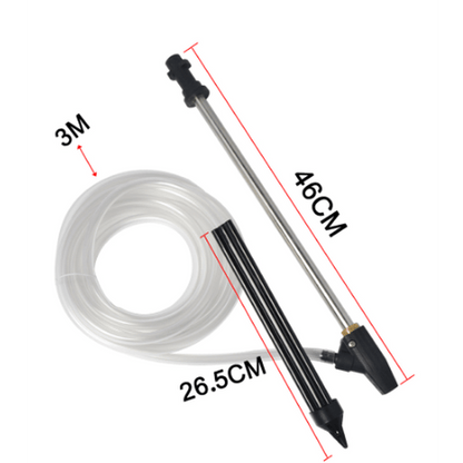 High-Pressure Cleaner Sandblasting Kit - Convert Cleaner to Powerful Sand Ray Tool, 180 Bar (2600 PSI) with 3m Hose-5