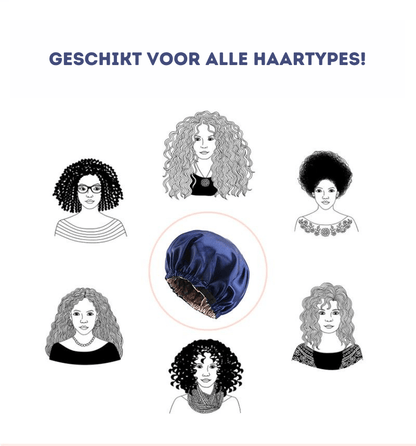  SatinGlow - luxurious hair cap from satin for optimal hair protection at night-5