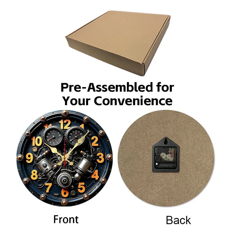 ROOTIK – Silent Wooden Wall Clock for Home & Office Decor 5