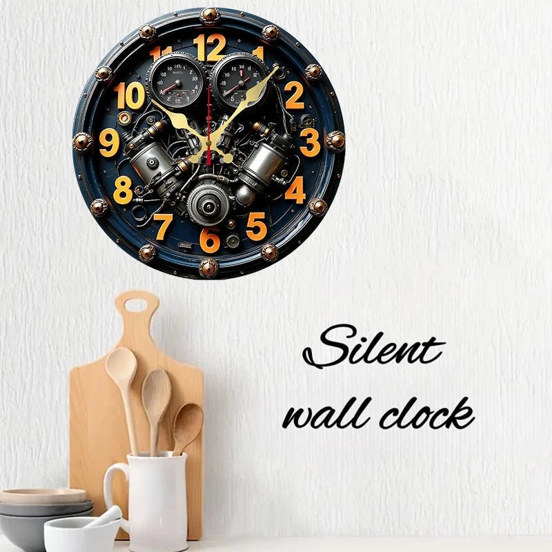 ROOTIK – Silent Wooden Wall Clock for Home & Office Decor 3