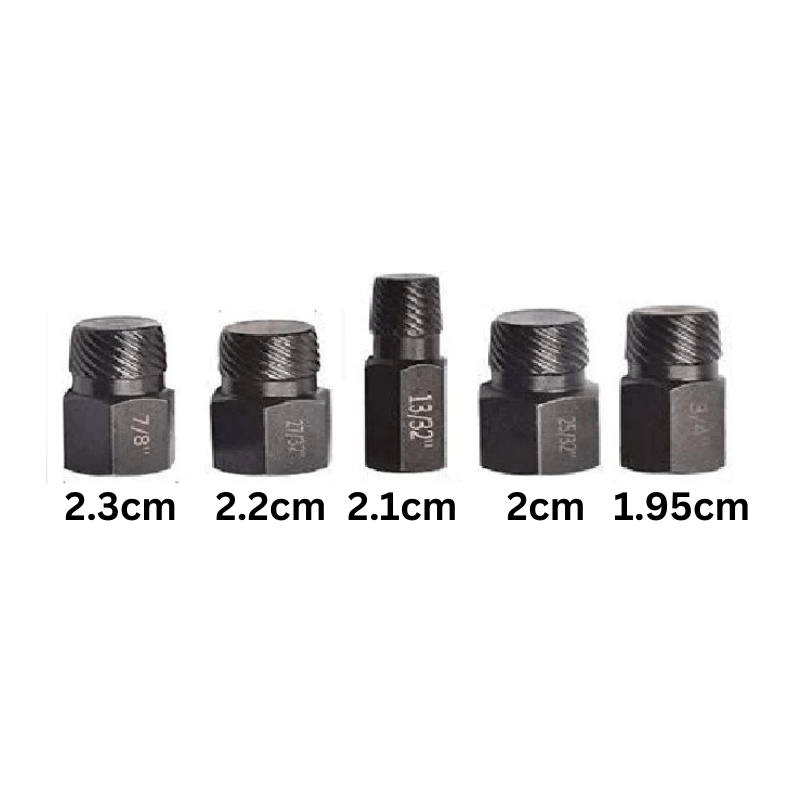 Variant image for 5-Piece Screw and Bolt Extractor Set – High Carbon Steel for Easy Removal of Broken Fasteners-5