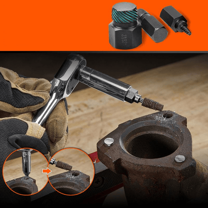 5-Piece Screw and Bolt Extractor Set – High Carbon Steel for Easy Removal of Broken Fasteners-3