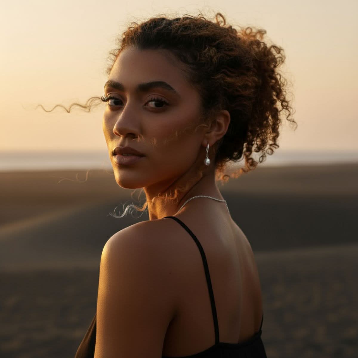 Sea Drop Parel Oorbellen