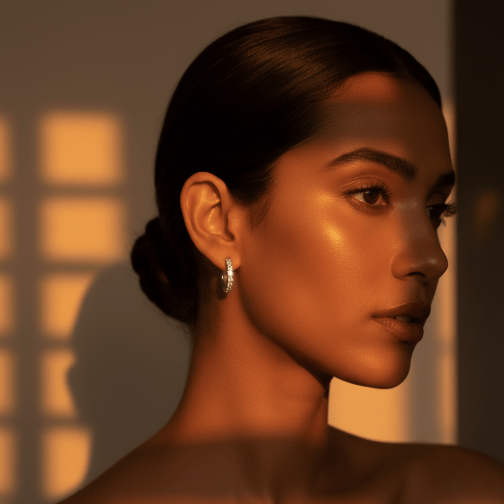 Sea Spray zilveren en gouden oorbellen