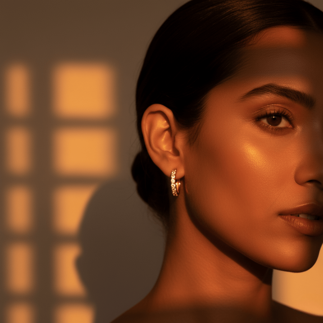 Sea Spray zilveren en gouden oorbellen