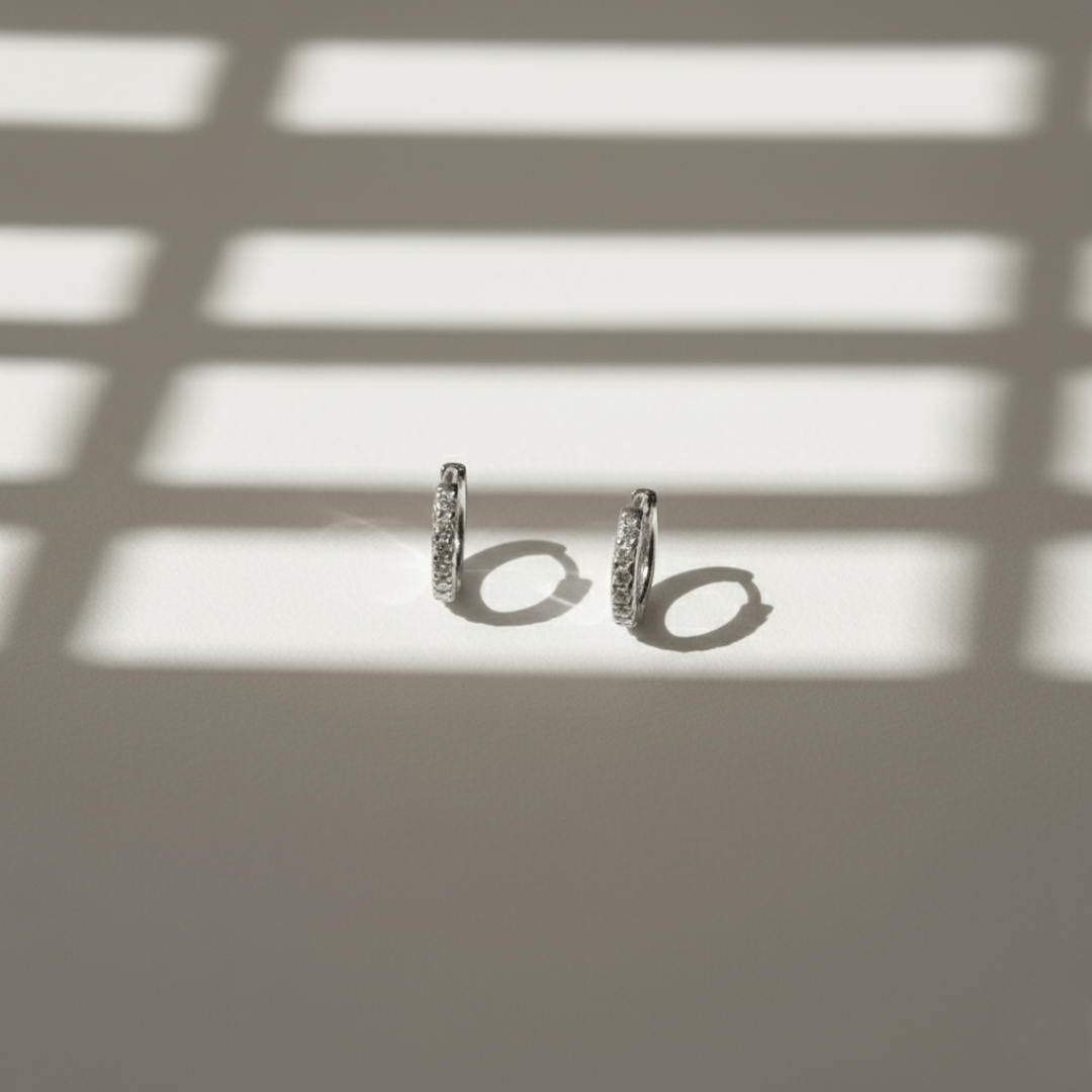 Sea Spray zilveren en gouden oorbellen