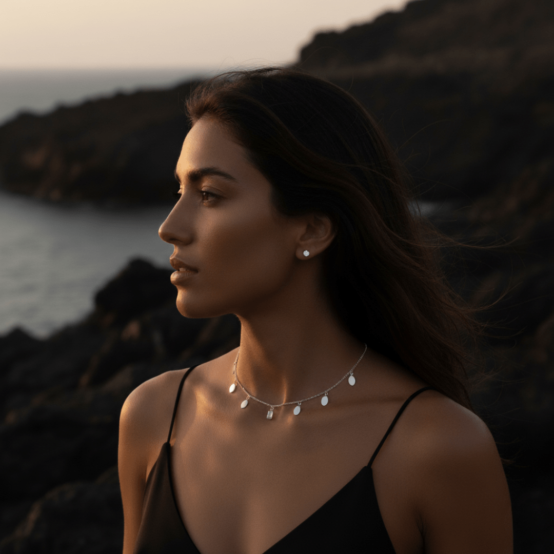 Sea Spray Solstice Zilveren Ketting