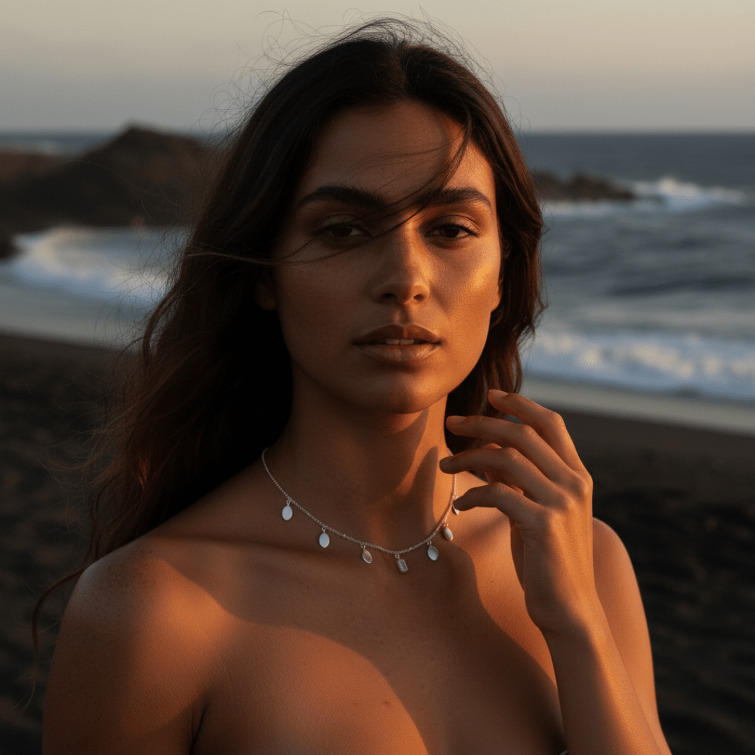 Sea Spray Solstice Zilveren Ketting