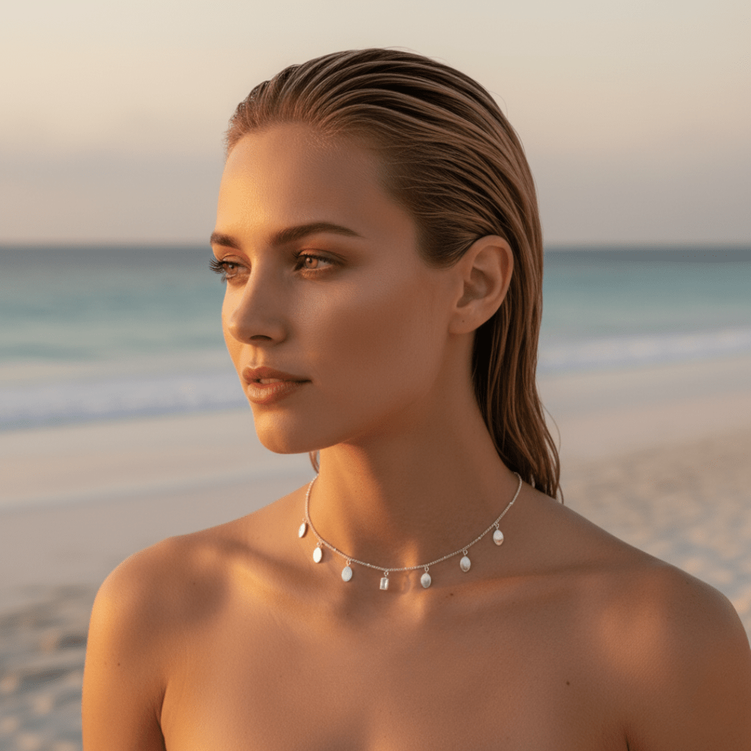 Sea Spray Solstice Zilveren Ketting