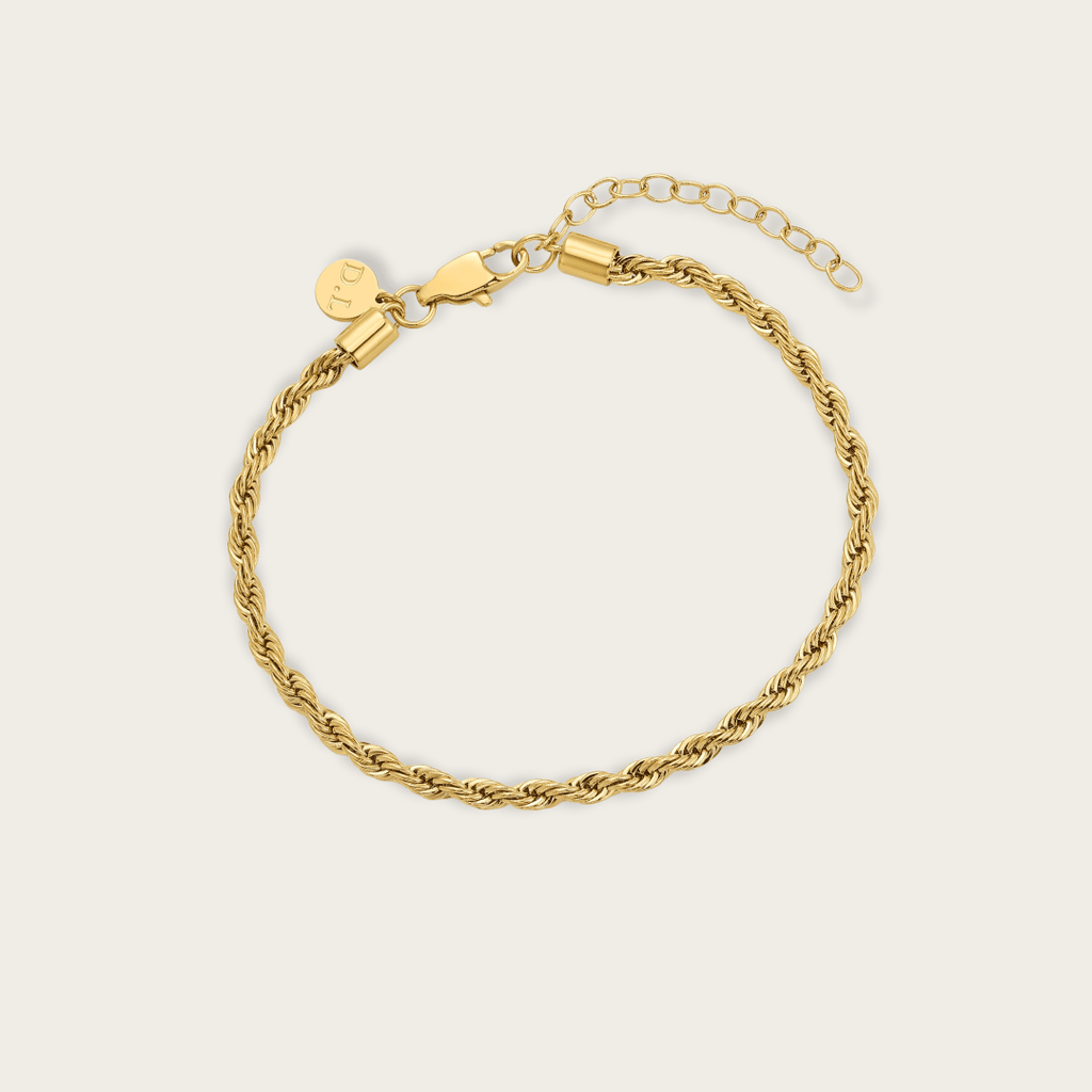 Sea-Spun gouden touwarmband