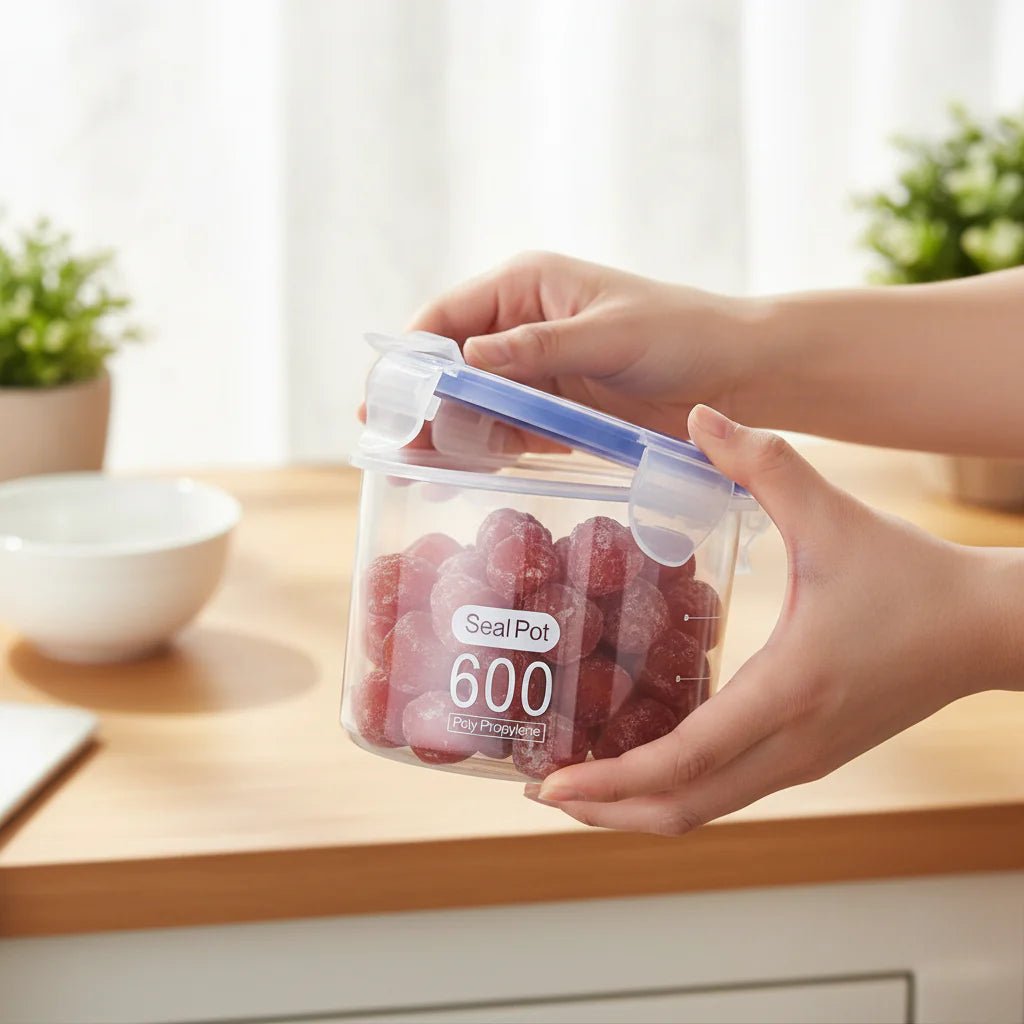 SEALLOCK-LAATIKKO – Premium-tiivis säilytysrasia viljoille, mausteille ja kuivatuotteille
