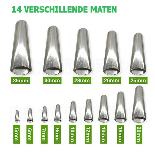 Versatile Sealant Application Toolkit with 14 Attachments – High-Quality Stainless Steel for Precision and Efficiency-1