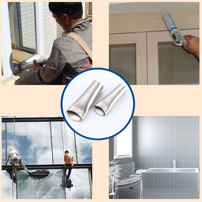 Versatile Sealant Application Toolkit with 14 Attachments – High-Quality Stainless Steel for Precision and Efficiency-4