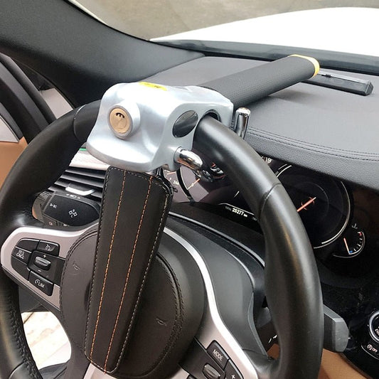 SECURDRIVE – Antivol de volant avec alarme et alliage d'acier