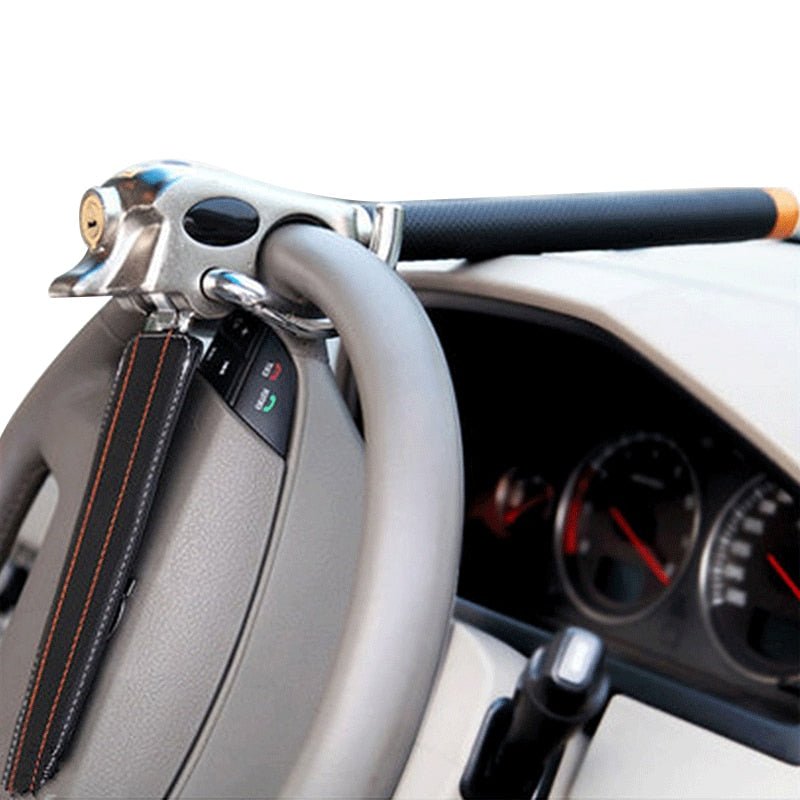 SECURDRIVE – Antivol de volant avec alarme et alliage d'acier