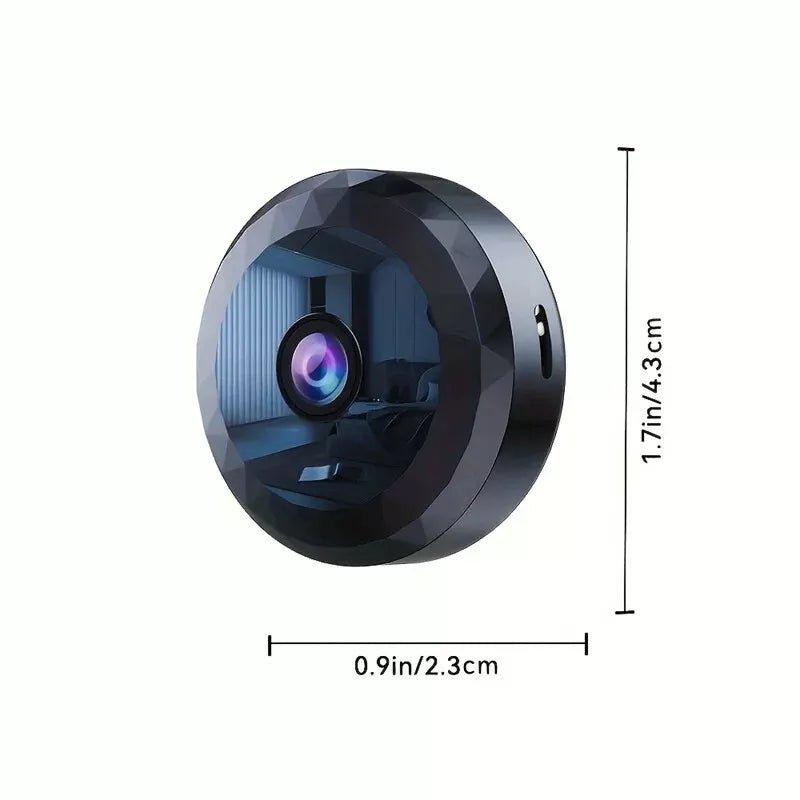 SECURECAM MINI - Mini telecamera WiFi magnetica 1080P HD con visione notturna e rilevamento del movimento