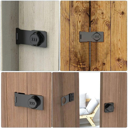 SecureLock – Cadenas à combinaison sans clé en alliage de zinc et fer