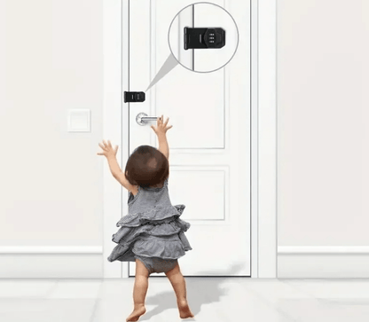 SecureLock – Cadenas à combinaison sans clé en alliage de zinc et fer