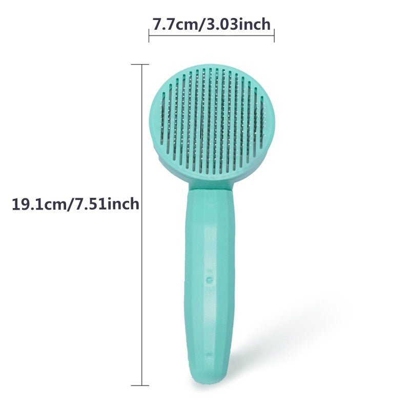  Selfclean Brush - self -cleaning cat brush for less hair loss-5