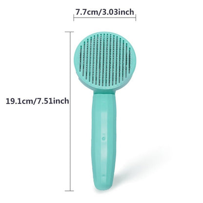  Selfclean Brush - self -cleaning cat brush for less hair loss-5
