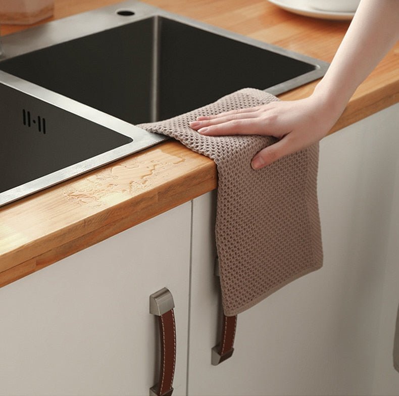 PUREN – Ultra-Absorbent Towels with Elegant Minimalist Neutral Design 4