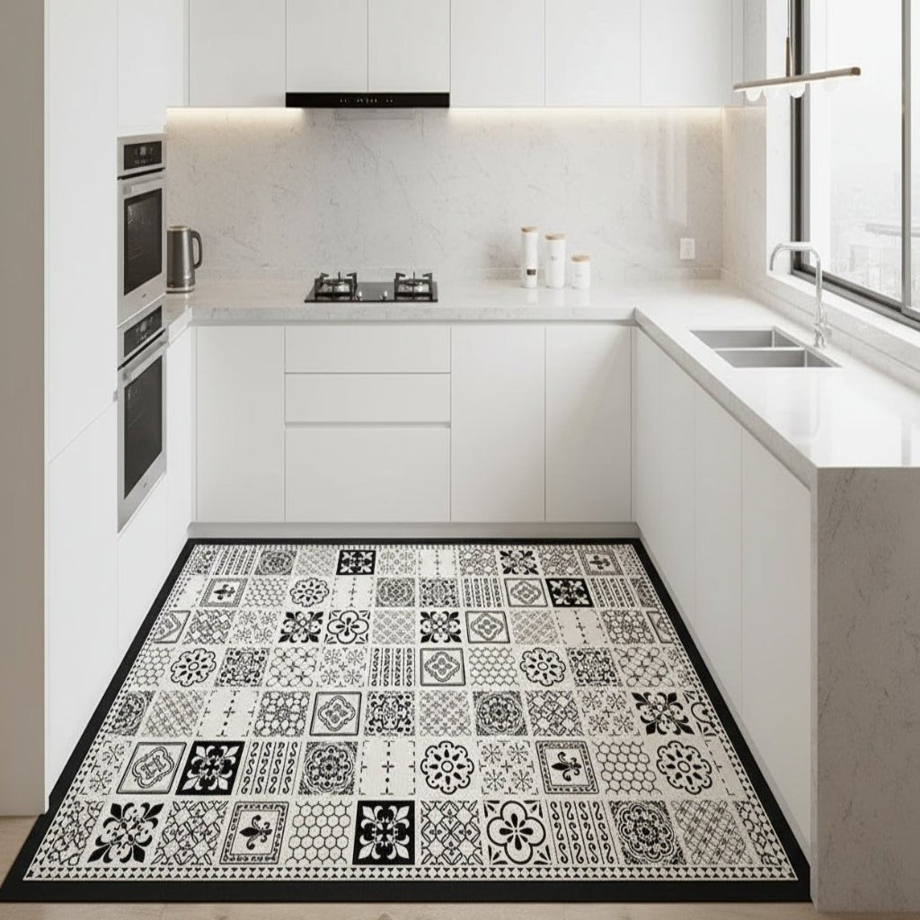 OILBLOCK MATSHIELD – PVC Waterproof Non-Slip Kitchen Floor Mat for Home Use 0