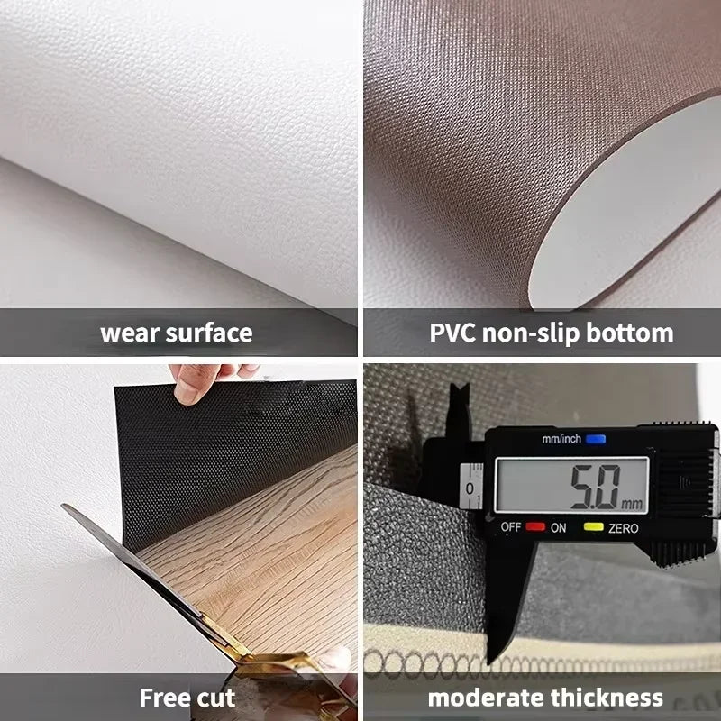 OILBLOCK MATSHIELD – PVC Waterproof Non-Slip Kitchen Floor Mat for Home Use 6