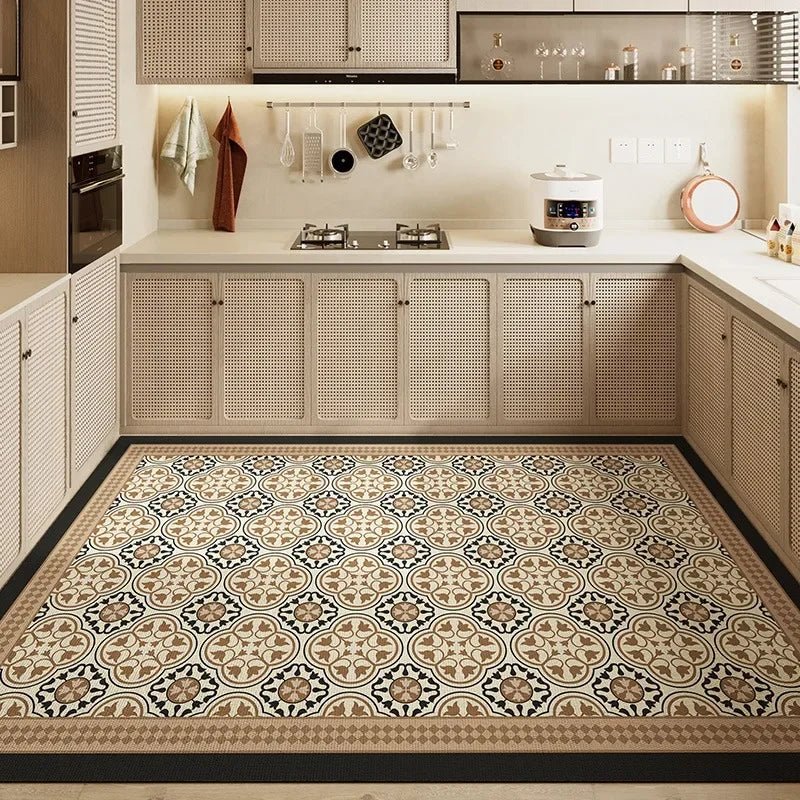 OILBLOCK MATSHIELD – PVC Waterproof Non-Slip Kitchen Floor Mat for Home Use 10