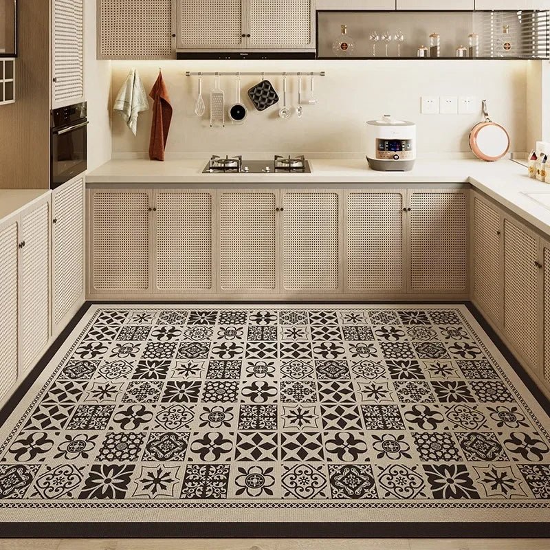 OILBLOCK MATSHIELD – PVC Waterproof Non-Slip Kitchen Floor Mat for Home Use 2