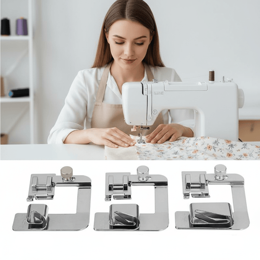 SEWPRO – 3-delige brede zoomvoetset voor professionele zomen