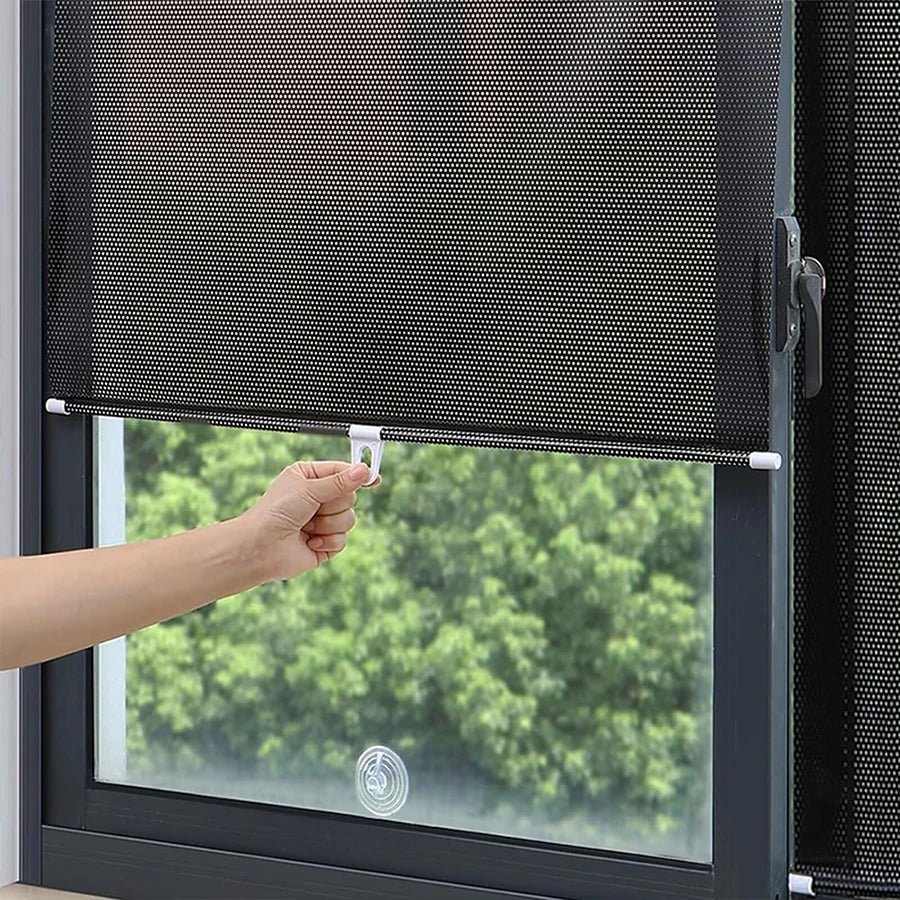DARKNEST – Premium Blackout Roller Shades, No-Drill Cellular Window Blinds for Indoor & Outdoor Use 1